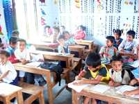 Community school adjacent to the orphanage