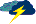 Small Cloud and Lightning Graphic